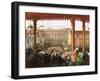 Bow to the People, Coronation of Tsar Alexander II of Russia, Moscow, 1855-null-Framed Giclee Print