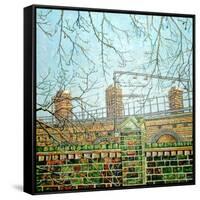 Bow Towers-Noel Paine-Framed Stretched Canvas