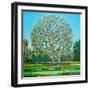 Bow Tree Autumn-Noel Paine-Framed Giclee Print