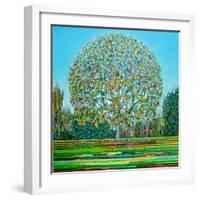 Bow Tree Autumn-Noel Paine-Framed Giclee Print