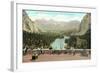 Bow Valley, Banff-null-Framed Art Print