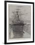 Bow View of the Camperdown, in Dry Dock at Malta for Repairs-null-Framed Giclee Print