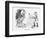 Bow-Wow!!, 1859-null-Framed Premium Giclee Print