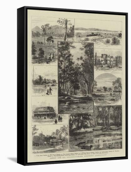 Bowen and its Neighbourhood, Northern Queensland-William Henry James Boot-Framed Stretched Canvas