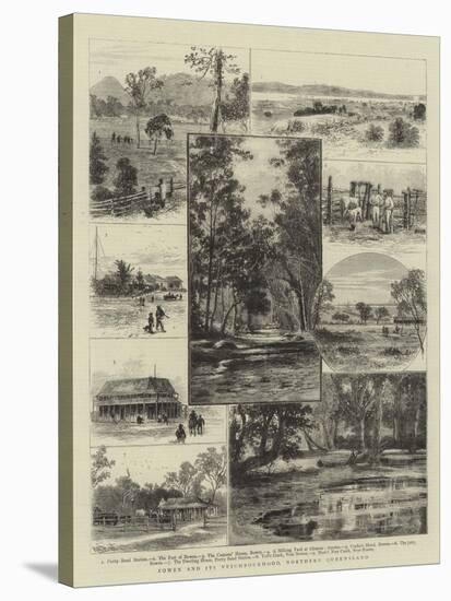 Bowen and its Neighbourhood, Northern Queensland-William Henry James Boot-Stretched Canvas