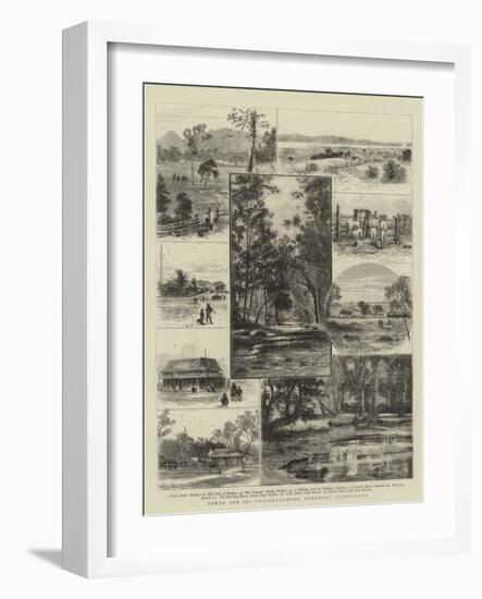 Bowen and its Neighbourhood, Northern Queensland-William Henry James Boot-Framed Giclee Print