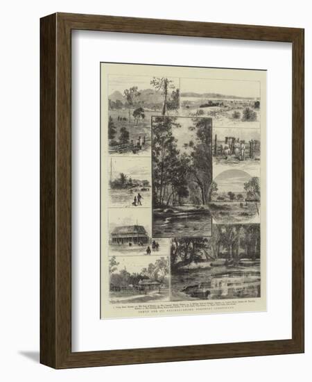 Bowen and its Neighbourhood, Northern Queensland-William Henry James Boot-Framed Giclee Print