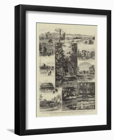 Bowen and its Neighbourhood, Northern Queensland-William Henry James Boot-Framed Giclee Print