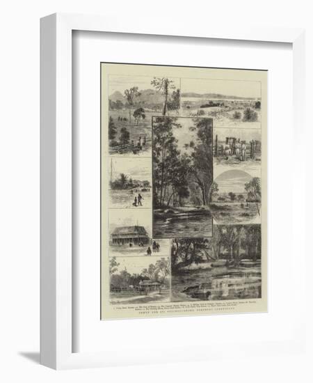 Bowen and its Neighbourhood, Northern Queensland-William Henry James Boot-Framed Giclee Print