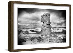 Bowerman's Nose, Dartmoor, Devon-Simon Marsden-Framed Giclee Print