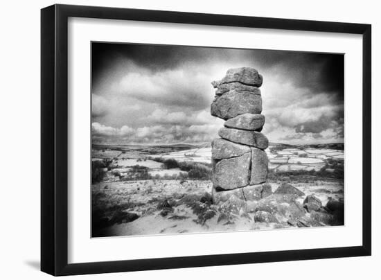 Bowerman's Nose, Dartmoor, Devon-Simon Marsden-Framed Giclee Print