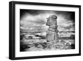 Bowerman's Nose, Dartmoor, Devon-Simon Marsden-Framed Giclee Print