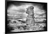 Bowerman's Nose, Dartmoor, Devon-Simon Marsden-Framed Giclee Print