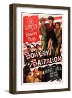 Bowery Battalion-null-Framed Art Print