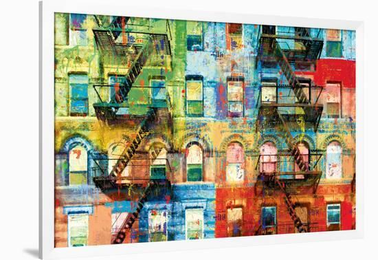 Bowery Block-Savannah Miller-Framed Art Print