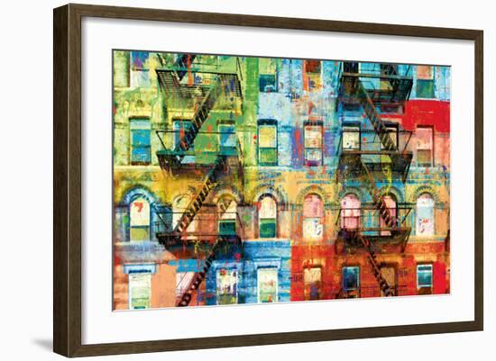 Bowery Block-Savannah Miller-Framed Art Print