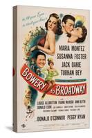Bowery to Broadway, 1944-null-Stretched Canvas