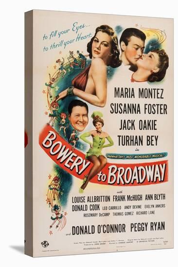 Bowery to Broadway, 1944-null-Stretched Canvas