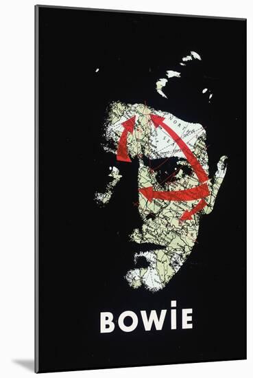 Bowie, C.1970S-null-Mounted Premium Giclee Print