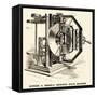 Bowker and Bensel's Improved Stave Machine-null-Framed Stretched Canvas