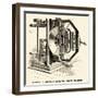 Bowker and Bensel's Improved Stave Machine-null-Framed Art Print