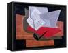 Bowl and Book-Juan Gris-Framed Stretched Canvas