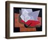 Bowl and Book-Juan Gris-Framed Giclee Print