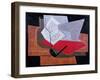 Bowl and Book-Juan Gris-Framed Giclee Print