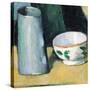 Bowl and Milk-Jug-Paul Cézanne-Stretched Canvas