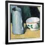 Bowl and Milk-Jug-Paul Cézanne-Framed Giclee Print