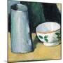 Bowl and Milk-Jug-Paul Cézanne-Mounted Giclee Print