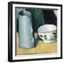 Bowl and Milk-Jug-Paul Cézanne-Framed Giclee Print