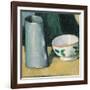 Bowl and Milk-Jug-Paul Cézanne-Framed Giclee Print