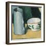 Bowl and Milk-Jug-Paul Cézanne-Framed Giclee Print