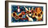 Bowl at the Bowlorama-Kate Ward Thacker-Framed Giclee Print