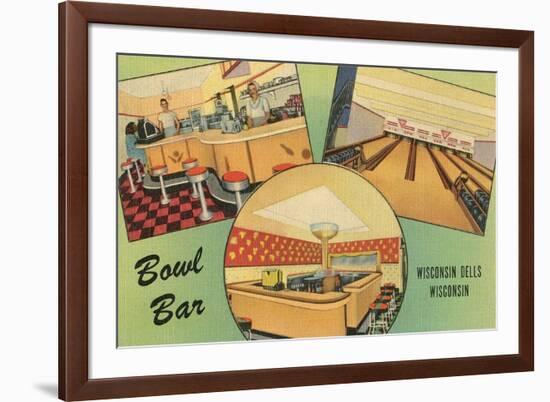 Bowl Bara, Wisconsin Dells, Wisconsin-null-Framed Art Print