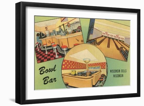 Bowl Bara, Wisconsin Dells, Wisconsin-null-Framed Art Print