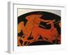 Bowl, Detail of Hind Hunting Scene-null-Framed Giclee Print