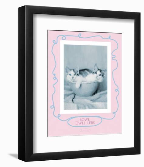 Bowl Dwellers-Rachael Hale-Framed Art Print