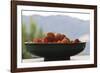 Bowl of Apricots-Gaetan Caron-Framed Giclee Print