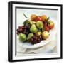 Bowl of Assorted Fruit-James Carriere-Framed Photographic Print