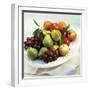 Bowl of Assorted Fruit-James Carriere-Framed Photographic Print