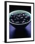 Bowl of Black Olives-Maja Smend-Framed Photographic Print