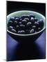 Bowl of Black Olives-Maja Smend-Mounted Photographic Print