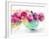 Bowl of Blooms-Lanie Loreth-Framed Art Print