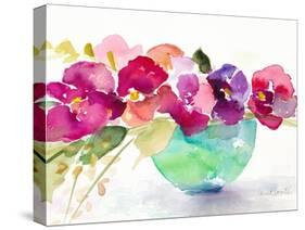 Bowl of Blooms-Lanie Loreth-Stretched Canvas