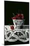 Bowl of Cherries-Sandra Willard-Mounted Giclee Print