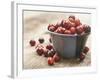 Bowl of cranberries-Fancy-Framed Photographic Print