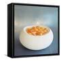 Bowl of flower petals-Whisson-Framed Stretched Canvas