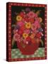 Bowl of Flowers-Ditz-Stretched Canvas